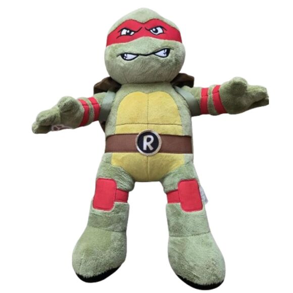 Build A Bear Raphael Teenage Mutant Ninja Turtles Nickelodeon 2023 Plush 16" - Picture 1 of 8